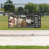 80e geboortedag foto-banner spandoek (Insitu)