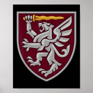 80e Luchtassaultbrigade (Oekraine) Oekraïense stri Poster