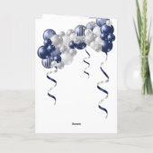 80e marineballonnen ter zee kaart (Achterkant)