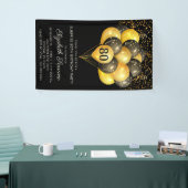 80e surrogaatbruine gouden banner (Beurs)