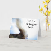 **80e TWEEDE DAG** IS EEN Kaart VAN DE TAILWAGGING (Gele Bloem)