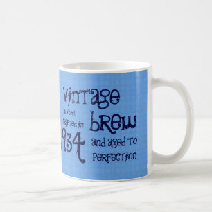 80e verjaardag 1934 Brew of Jaar V80B Koffiemok