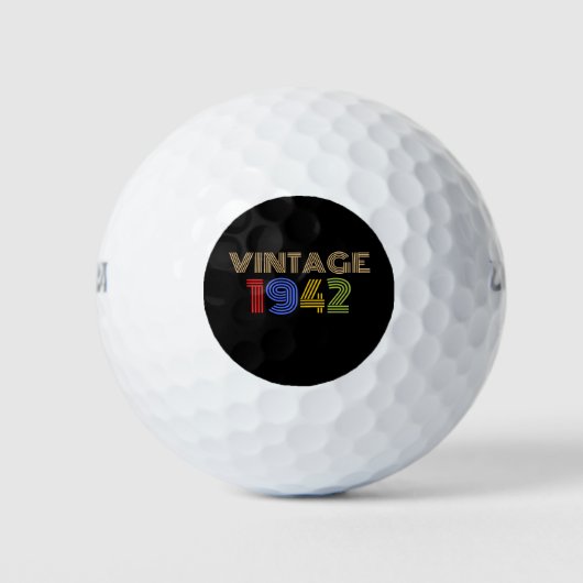 80e  verjaardag 1942 golfballen (Voorkant)