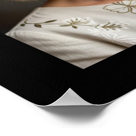 80e verjaardag 20 foto's 80 jaar in de maak poster (Hoek)