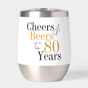80e verjaardag Cheers and Beers Party
