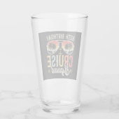 80E Verjaardag Cruise Squad Familie Matching DK Glas (Achterkant)