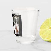80e verjaardag gejuich voor 80 jaar zwart goud shot glas (Rechts)