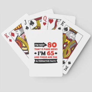 80e verjaardag geschenken pokerkaarten