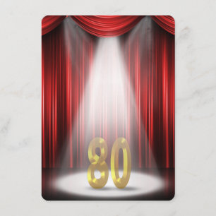 80e verjaardag kaart