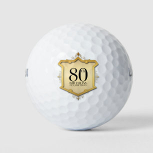 80e verjaardag Lijst golfbal Golfballen
