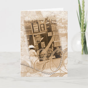 80e Verjaardag - , Nostalgie, Retro Verjaardag Kaart