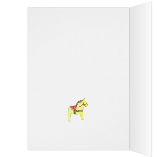 80e verjaardag van de geboortekaart (Binnen (Links))