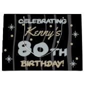 80e verjaardag van de Partij van de Verjaardag Voe Groot Cadeauzakje (Voorkant)