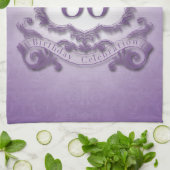 80e verjaardag van de verjaardag van de viering va theedoek (Gevouwen)