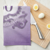 80e verjaardag van de verjaardag van de viering va theedoek (Quarter Fold)