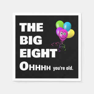 80e verjaardagsfeestje krijgt oude Humor Servet