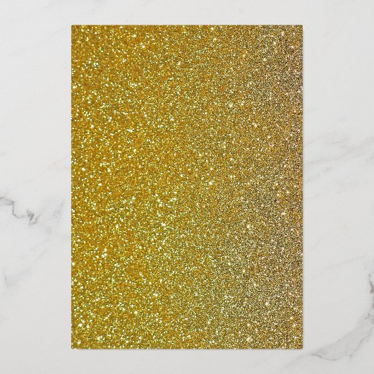 80e Verjaardagsviering Feest Folie Uitnodiging (Achterkant)