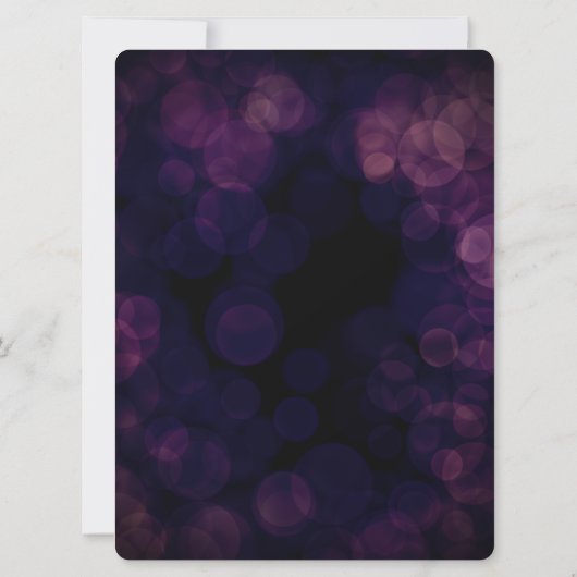 80ème anniversaire invitation thym (Dos)