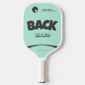 80ies Pickleball Paddle (Achterkant)
