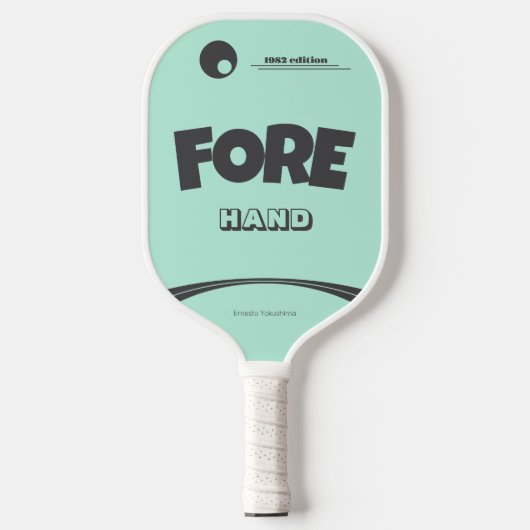 80ies Pickleball Paddle (Voorkant)