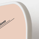 80ies Pickleball Paddle (Links Detail)