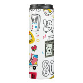  80's 90's Doodle collectie. Thermosbeker (Achterkant)