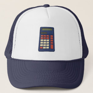 80's 90's Rekenmachine Wiskunde School Nostalgie Trucker Pet