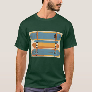 80s 90s Skateboarder Retro Design vintage T-shirt
