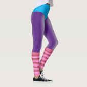 80's Aerobe Workout Leotard en Legwarmers Leggings (Rechts)