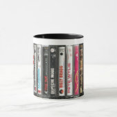 80's Alt rock Cassette Mug Mok (Midden)
