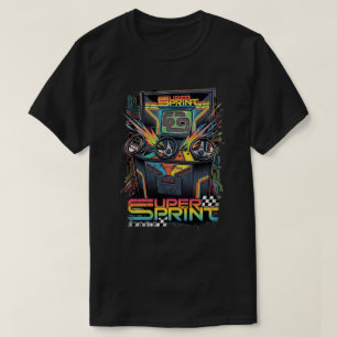 80s Arcade Super Sprint T-shirt