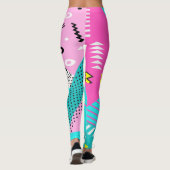 80's Bébé femmes Leggings (Dos)