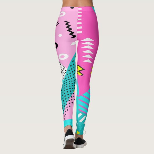 80's Bébé femmes Leggings (Dos)