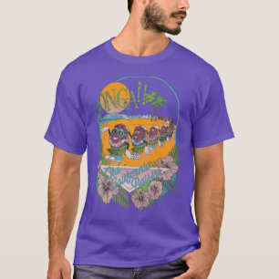 80s California Raisins Conga Vakantie vrienden cad T-shirt