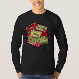 80s Cassettereb 1980s Kerstlied Retro Vintage T-shirt