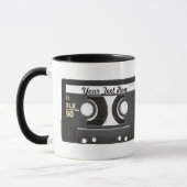 80s  combinatie van tape B side Mok (Links)