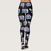 80s Costume Halloween Leggings (Dos)