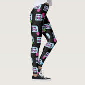 80s Costume Halloween Leggings (Droite)