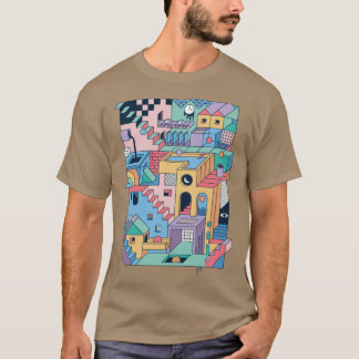 80s Escher cadeau T-shirt
