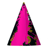 80's feestdag gepersonaliseerde naam pet feesthoedjes (Achterkant)