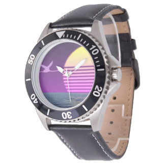 80's Flamingo op het Zee Horloge