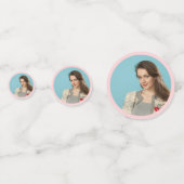 80s Flashback Retro Verjaardagsfeestje Roze Confetti (Voorkanten)