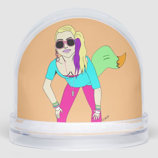 80s foxy fille (Avant)