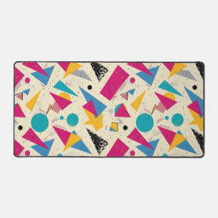 80s geometrisch patroon bureaumat