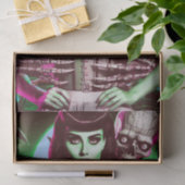 80s Horror VHS Meisje Tissuepapier (Geschenk)