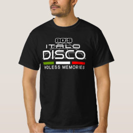 80's Italo Disco Endless Memories T-shirt