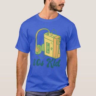 80s Kid Cassette meisje T-shirt