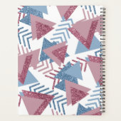 80s Maan Abstract | Kustmemphis pastelvormen Planner (Achterkant)