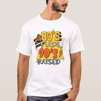 80s made 90s verhoogde retro groovy rad t-shirt