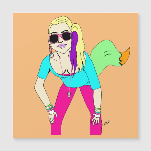 80s-meisje (Voorkant)